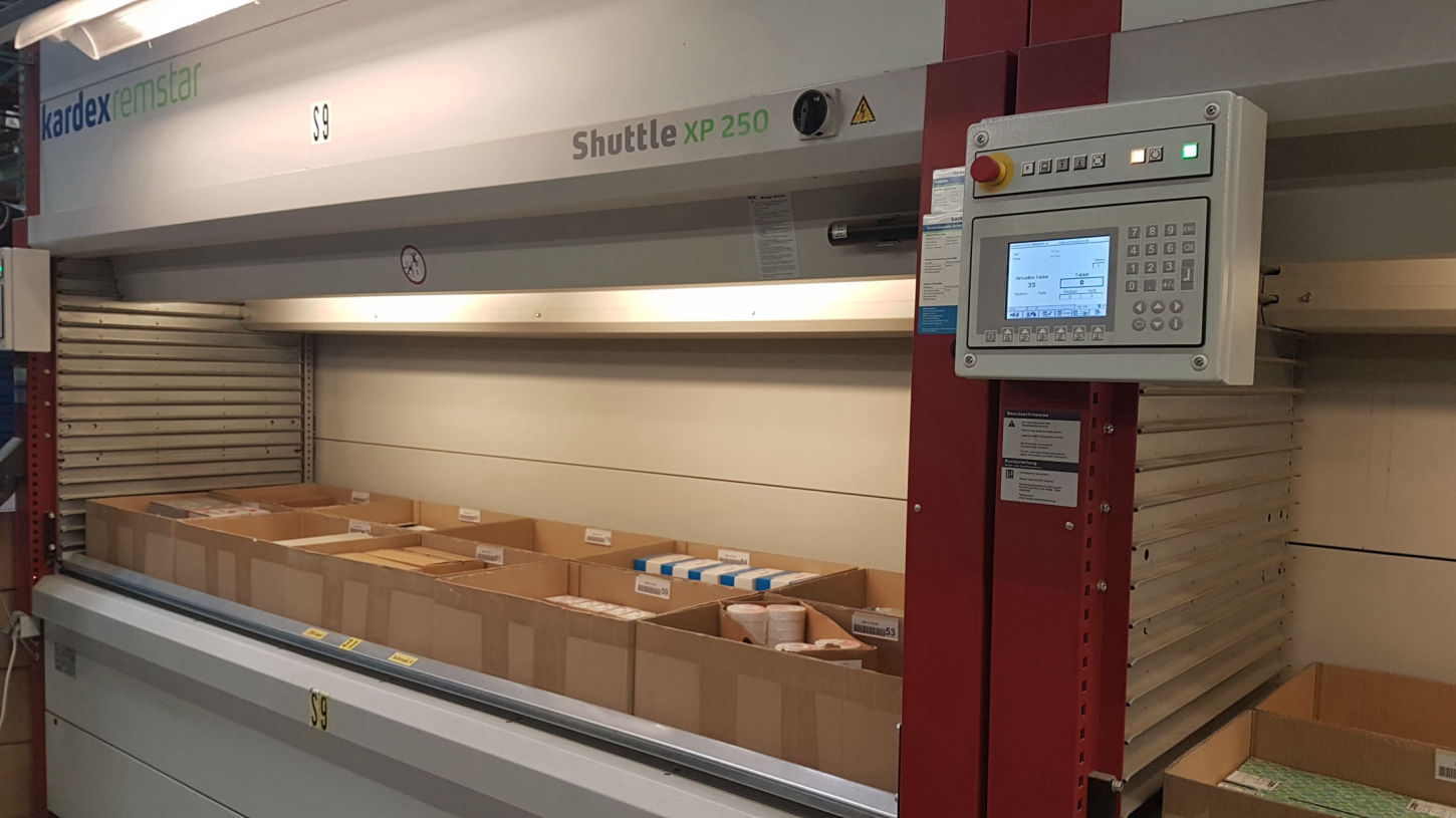 Kardex Remstar Lagerlift Shuttle XP 250